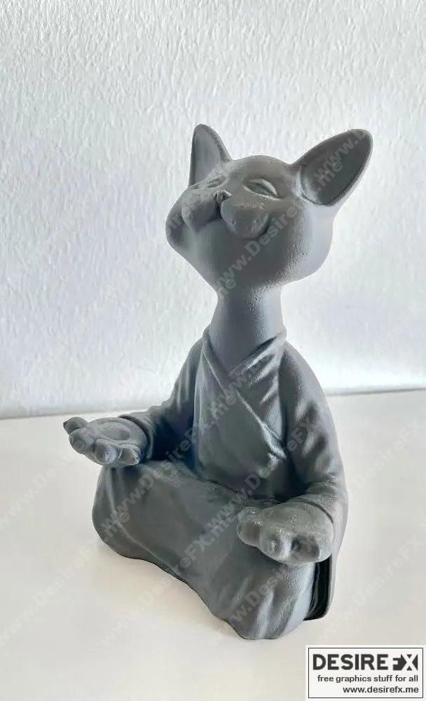 CAT ZEN 3D打印模型集：动漫游戏角色立体呈现|CAT ZEN