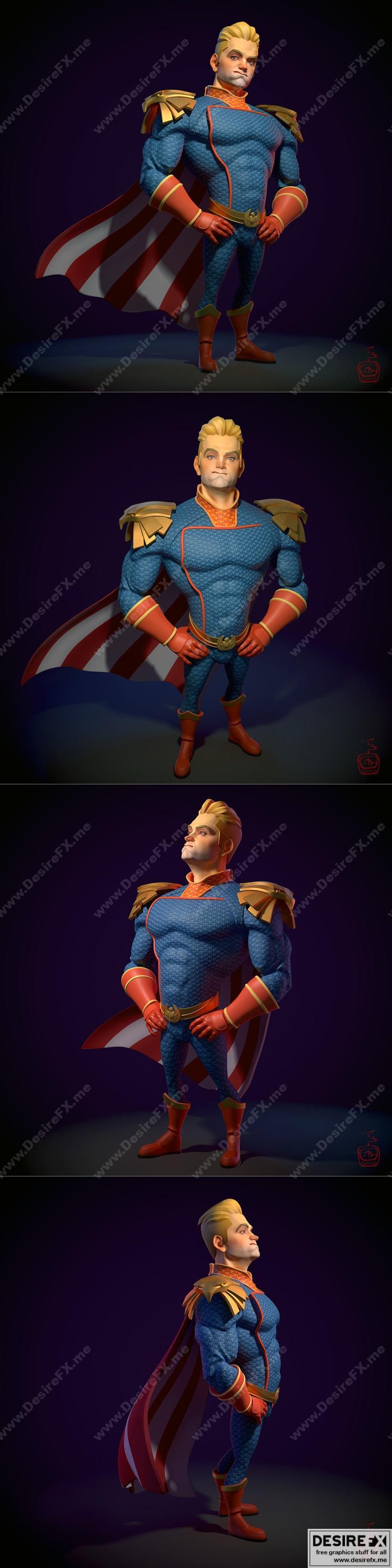 Homelander 3D打印模型|Homelander – 3D Print Model STL