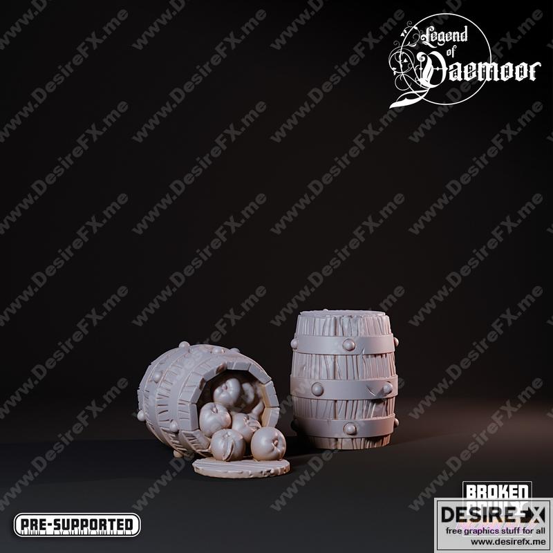 巴尔的摩地形 3D打印模型集|Barrels Terrain