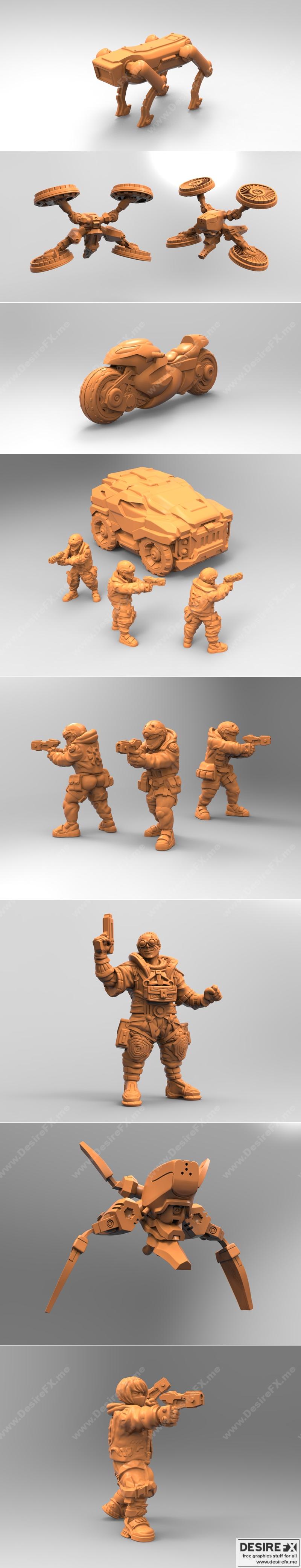 Papsikels 2020年6月作品：3D打印模型STL|Papsikels June 2020 – 3D Print Model STL