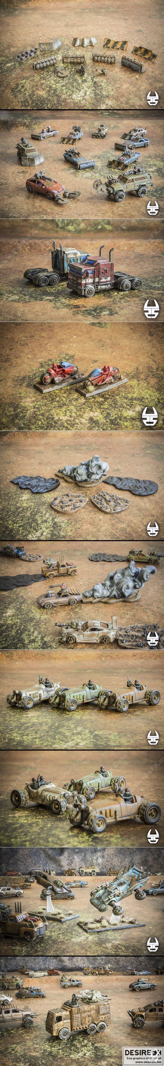 燃料世界 3D打印模型|Fuel World, reinforcement and equipments – 3D Print Model STL