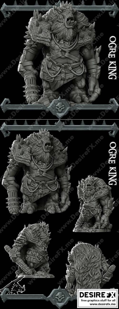 Ogre King 3D打印模型|Ogre King – 3D Print Model STL