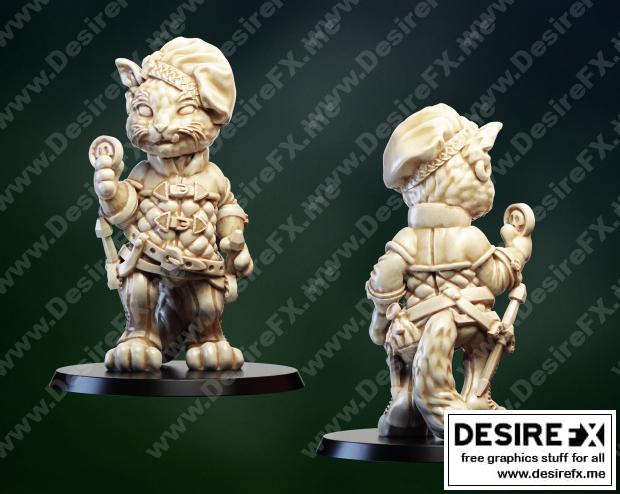 猫之诡计3D打印模型|Cat Trickster