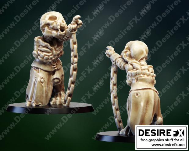 猫女巫 3D打印模型|Cat Banshee