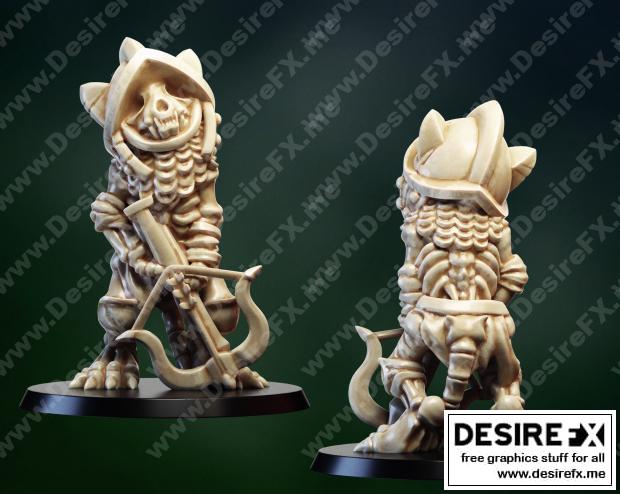 猫娘Arbalester 3D打印模型|Cat Arbalester