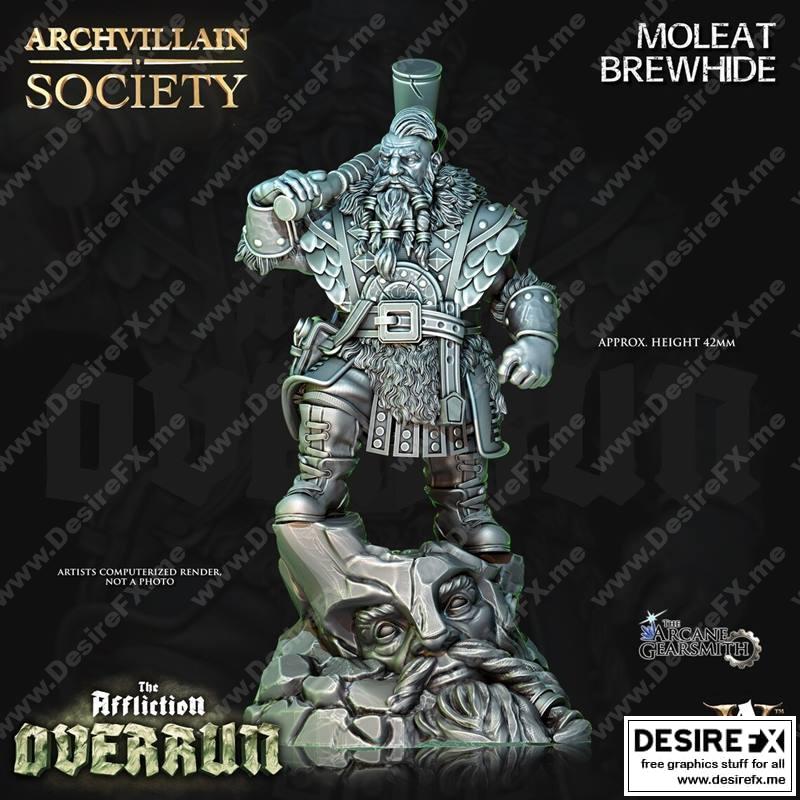 Moleat Brewhide 3D打印模型|Moleat Brewhide – 3D Print Model STL