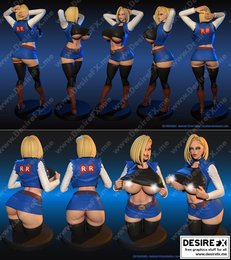 Android 18 3D打印模型|Android 18 by Texelion – 3D Print Model STL