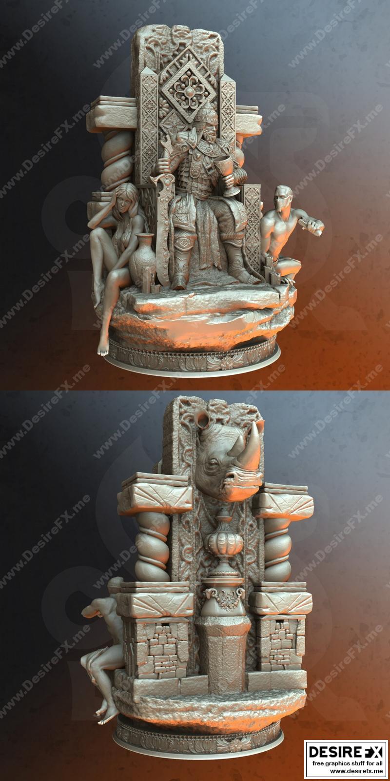 伟大苏丹哈基姆 3D打印模型|The Great Sultan Hakim