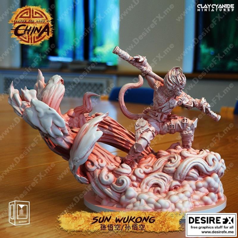 孙悟空3D打印模型|Sun Wukong