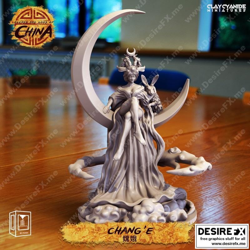 嫦娥：3D打印模型系列|Chang’e