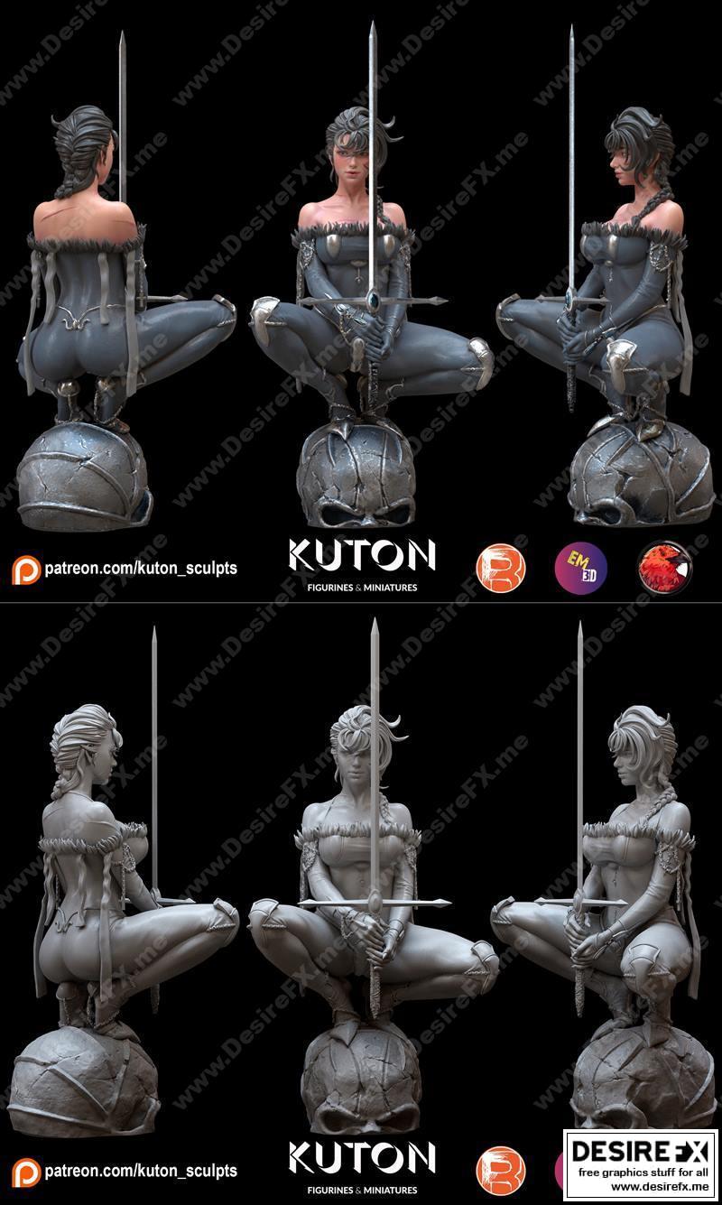 Eva 3D打印模型|Eva – Kuton – 3D Print Model STL