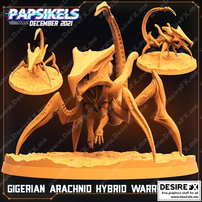 异形战士3D打印模型|Gigerian Arachnid Hybrid Warrior A