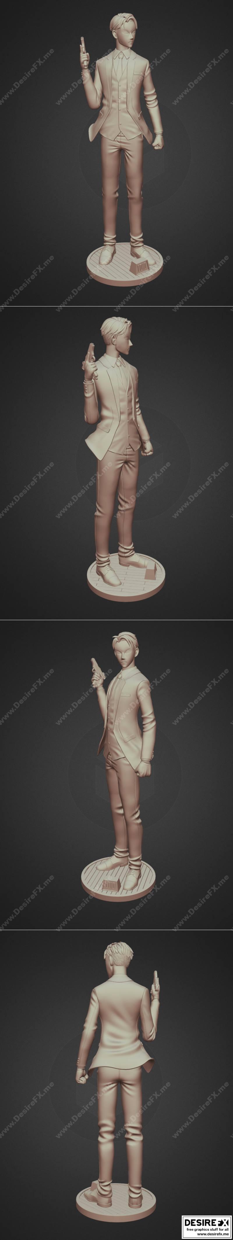 洛伊德·福格尔 3D打印模型 STL|Loid Forger – 3D Print Model STL