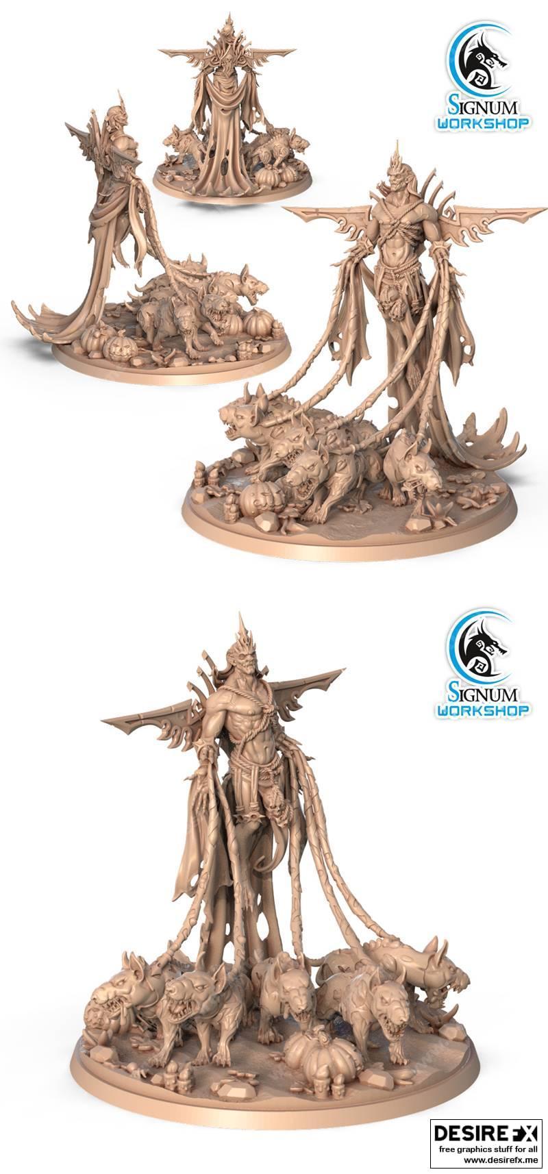 斯塔克斯的亡灵——3D打印模型|Undead of Styx – 3D Print Model STL