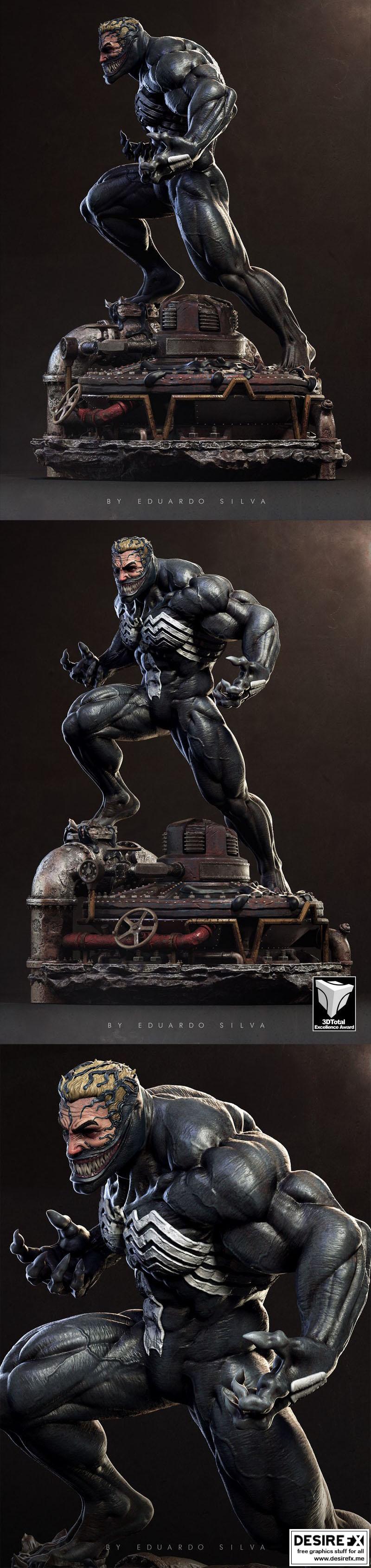 Venom - 伊多ardo 西尔瓦 - 3D打印模型|Venom – Eduardo Silva – 3D Model Print