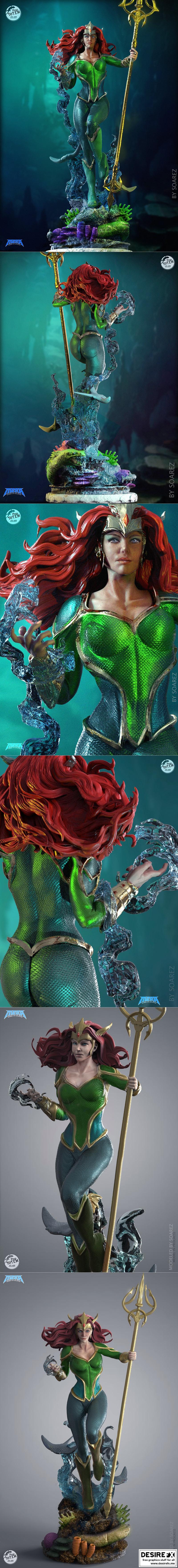 Mera（流行图腾）3D打印模型|Mera (Pop Totem) – 3D Print Model