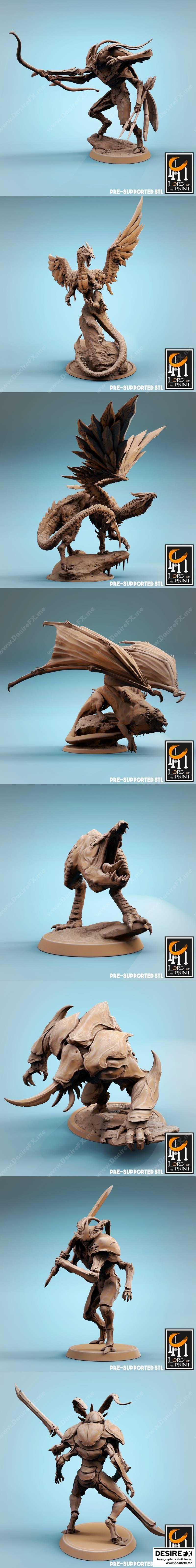 印刷之王——巅峰与深谷的3D打印模型（《最高山峰与最低洞穴》）|Lord of the Print – Highest Peaks and Lowest Cavern June 2022 Patreon