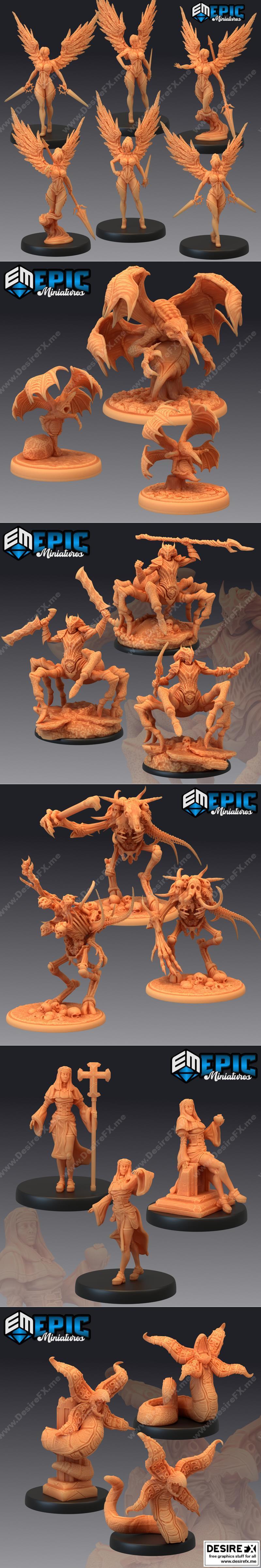 史诗迷你系列——失落圣殿|Epic Minis – Fallen Sanctuary