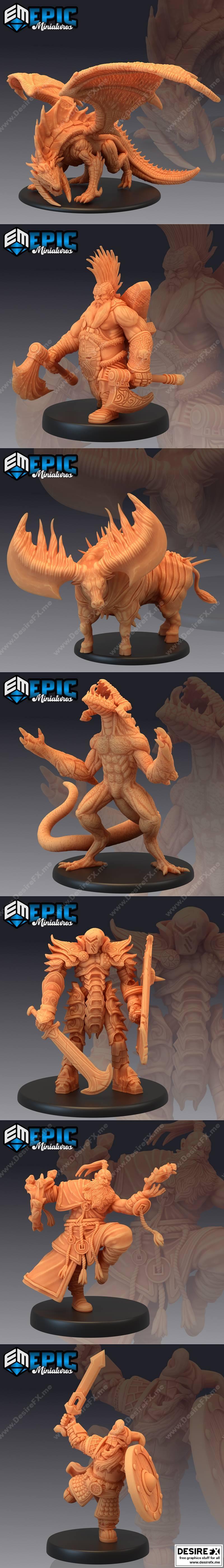 史诗迷你系列——矮人矿洞|Epic Minis – Dwarven Mines