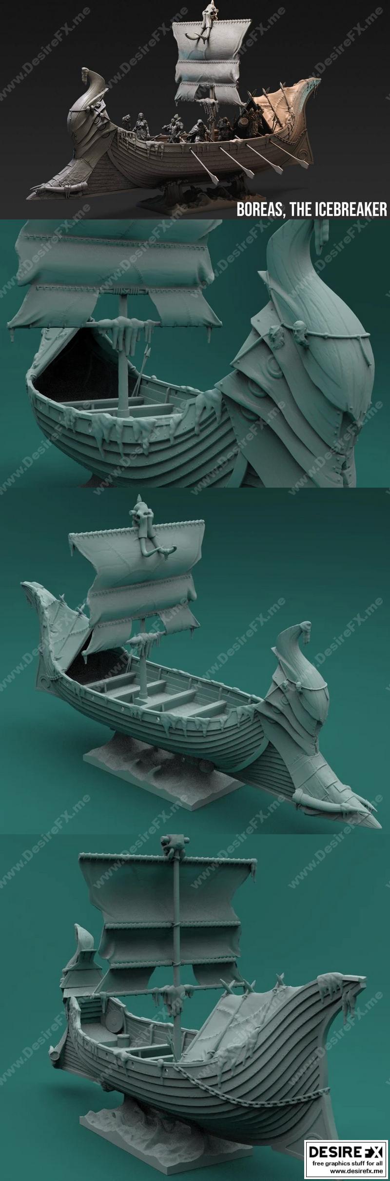 Boreas冰breaker 3D打印模型|Boreas the Icebreaker