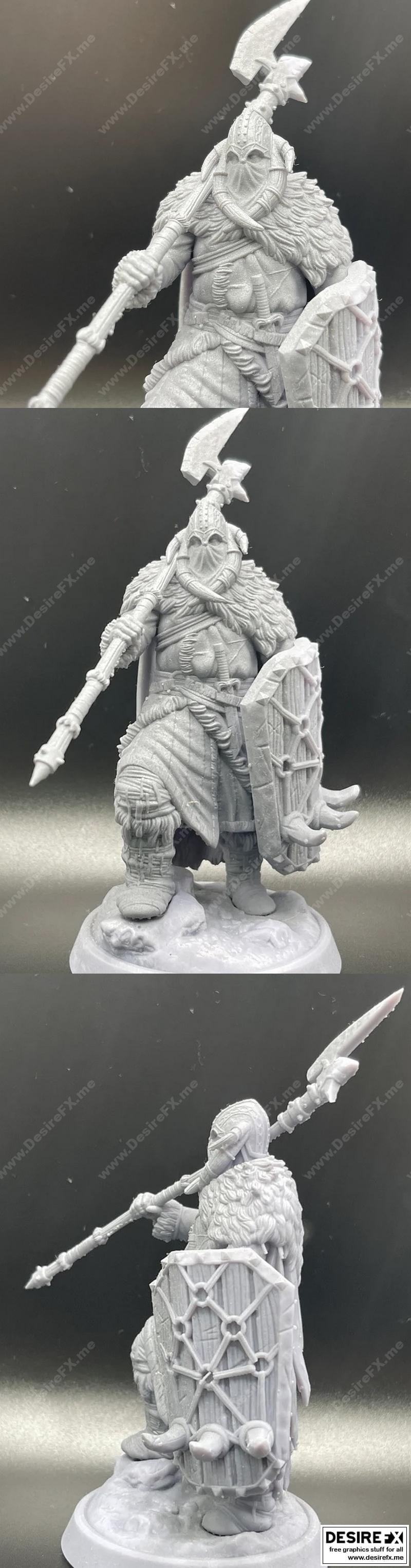 Halberdier-《进击的巨人》-利威尔·阿克曼 3D打印模型|Halberdier