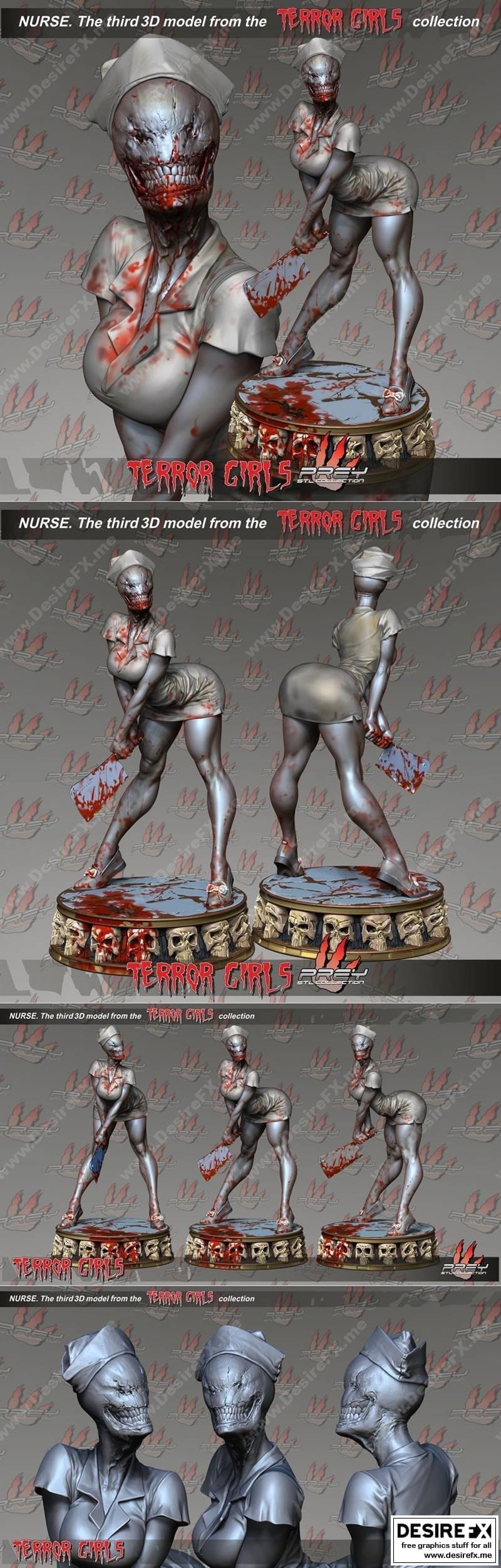 动漫《Nurse》角色模型3D打印版|Nurse