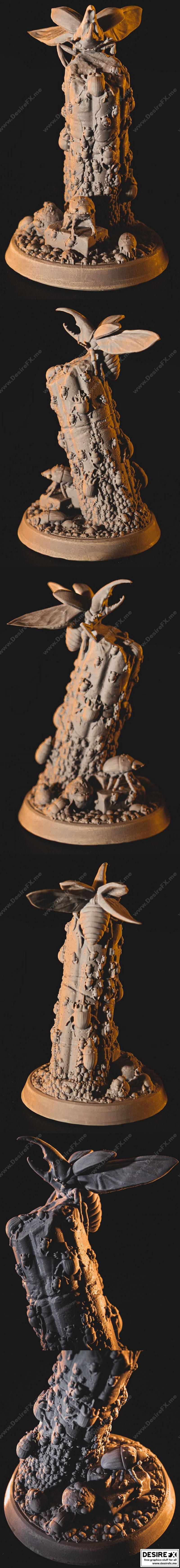 Scarab Swarm：3D打印机械虫群模型集|Scarab Swarm