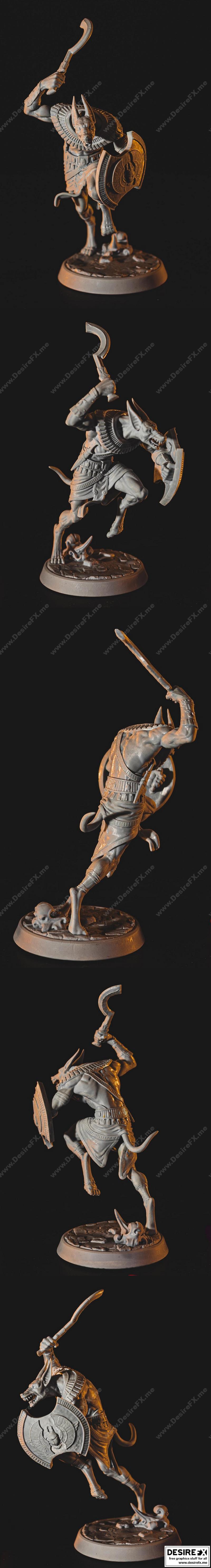 Werejackal-狼人-3D打印模型|Werejackal