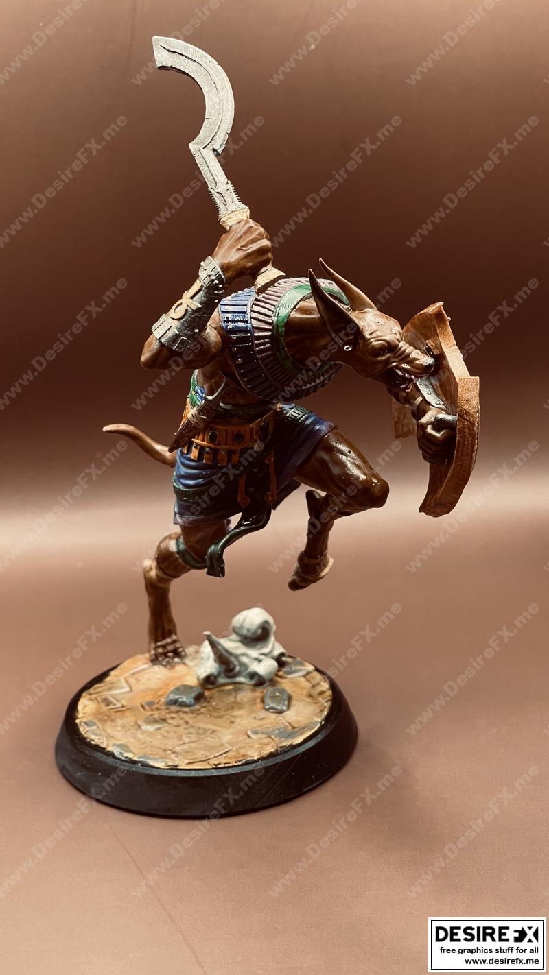 Werejackal-狼人-3D打印模型|Werejackal