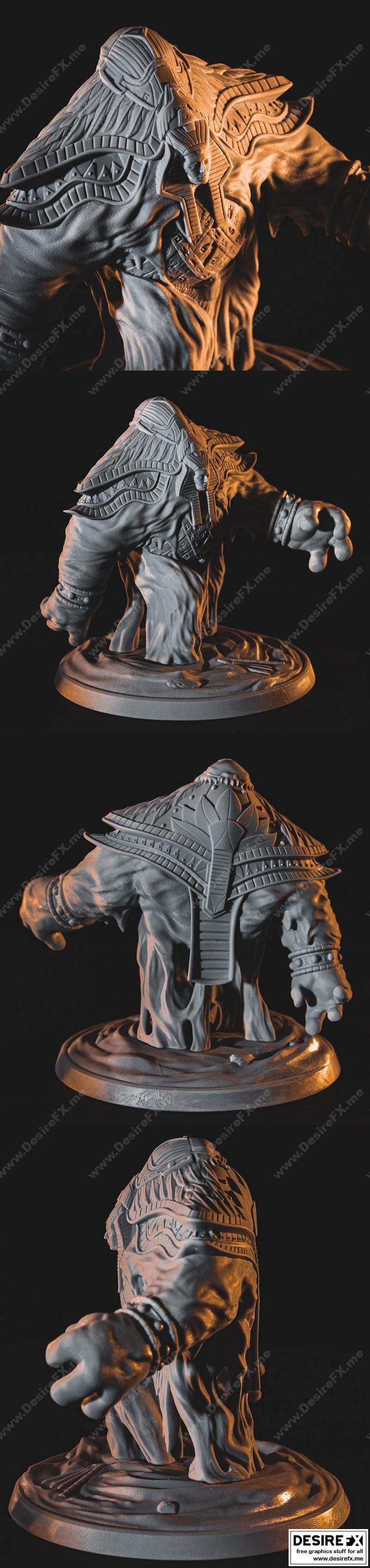 沙之傀儡：3D打印模型作品集|Sand Golem