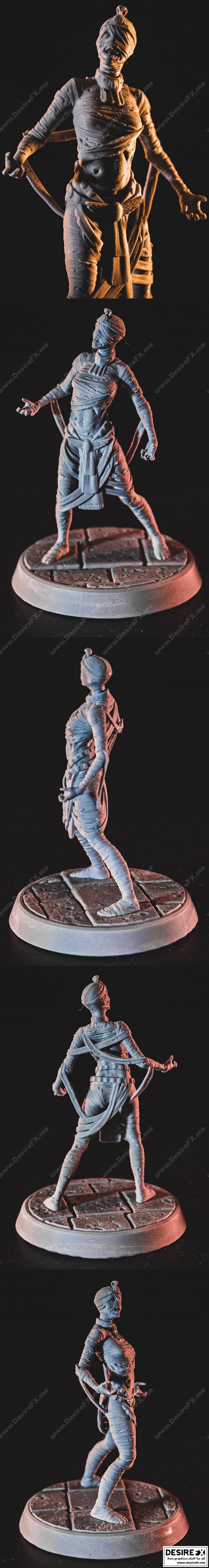 守护者妈妈 3D打印模型|Attendant Mummy