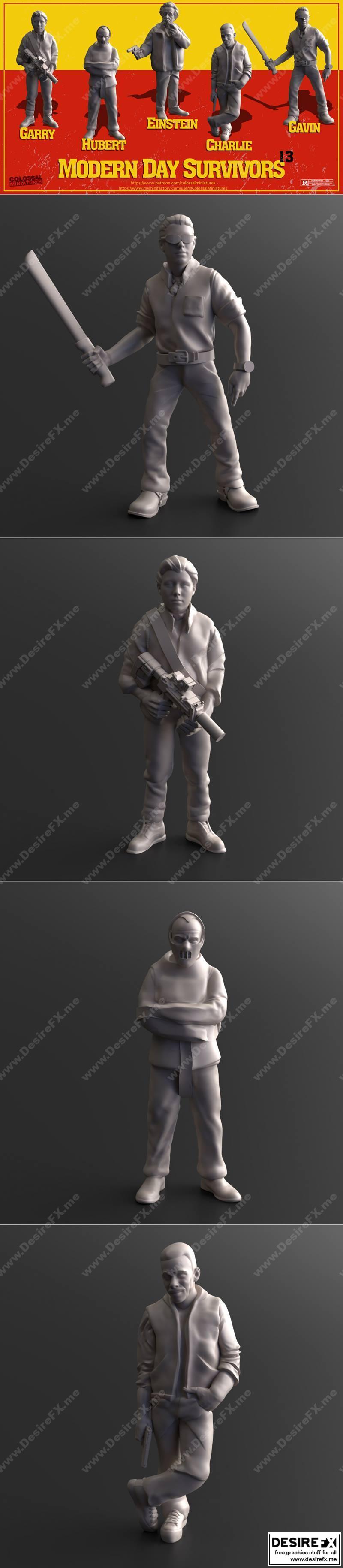 现代生存之战13：3D打印模型登场|Modern Day Survivor Series 13