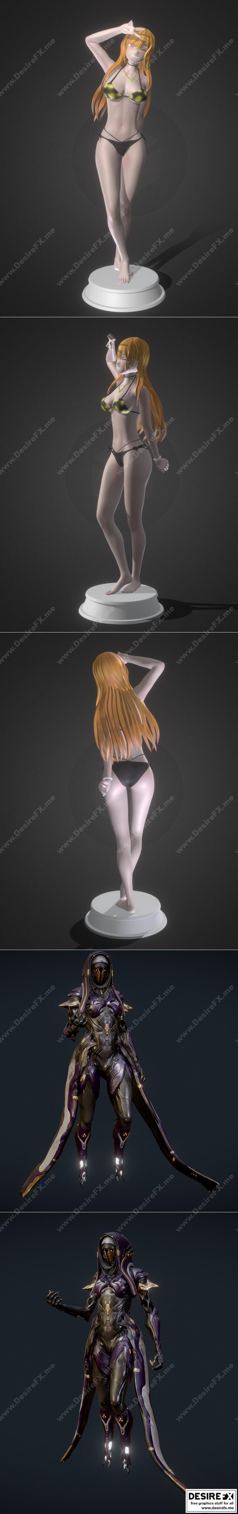 Wisp Graxx 3D打印模型：Kitagawa Marin 服饰复刻版|Wisp Graxx and Kitagawa Marin My Dress Up Darling