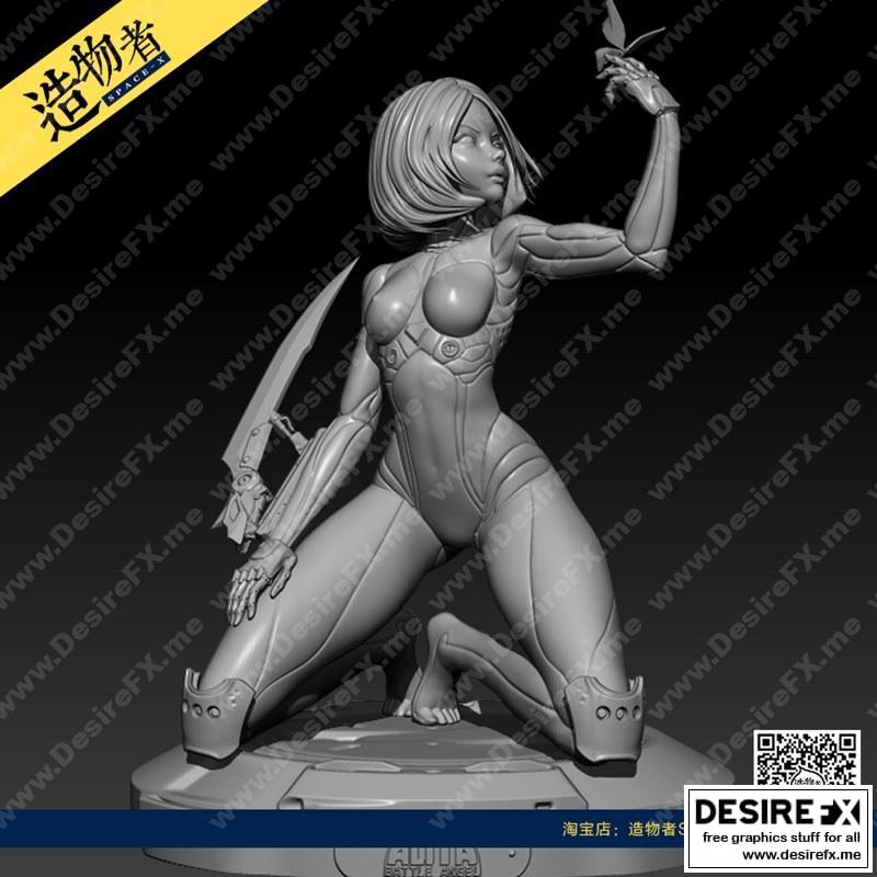 朱艺-阿丽塔-3D打印模型|Alita