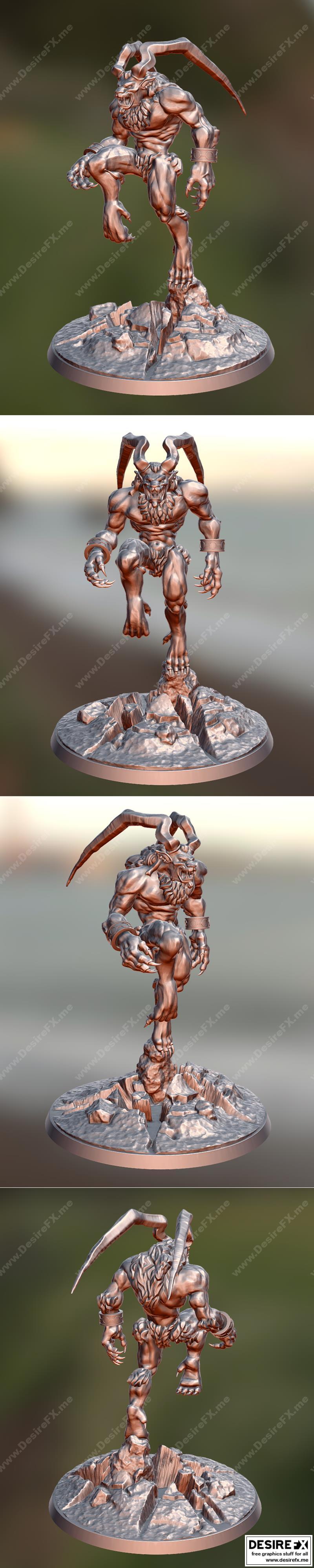 最终幻想VIII-若рит模型|Ifrit Final Fantasy VIII