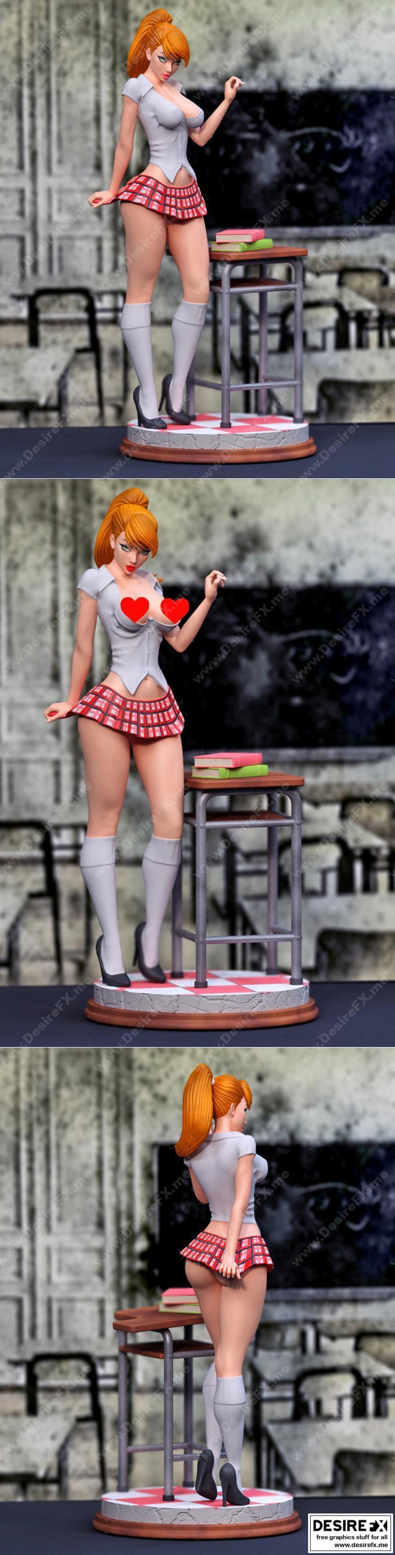 MJ school-进击的巨人-艾伦·耶格尔 3D打印模型|MJ school