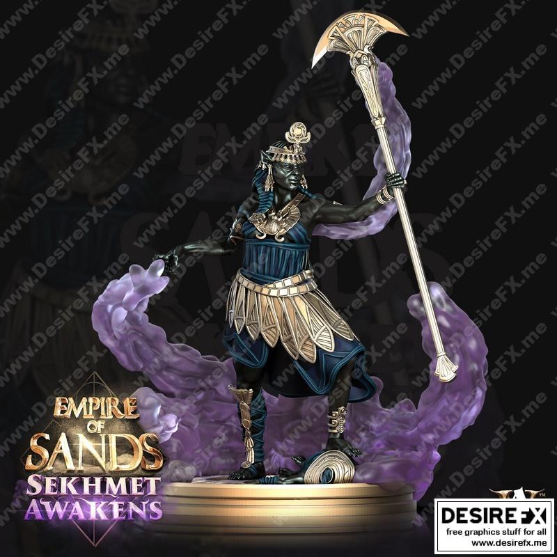 塞赫麦特之女 3D打印模型|Daughter Of Sekhmet 3