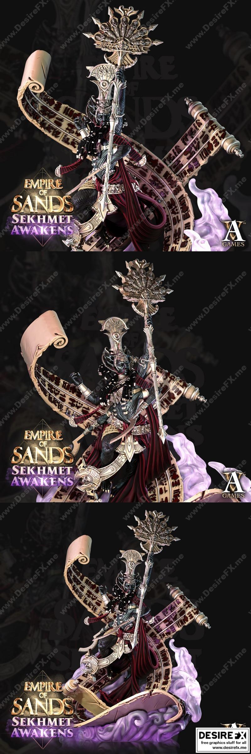 Sekhmet 3D打印模型集|Sekhmet