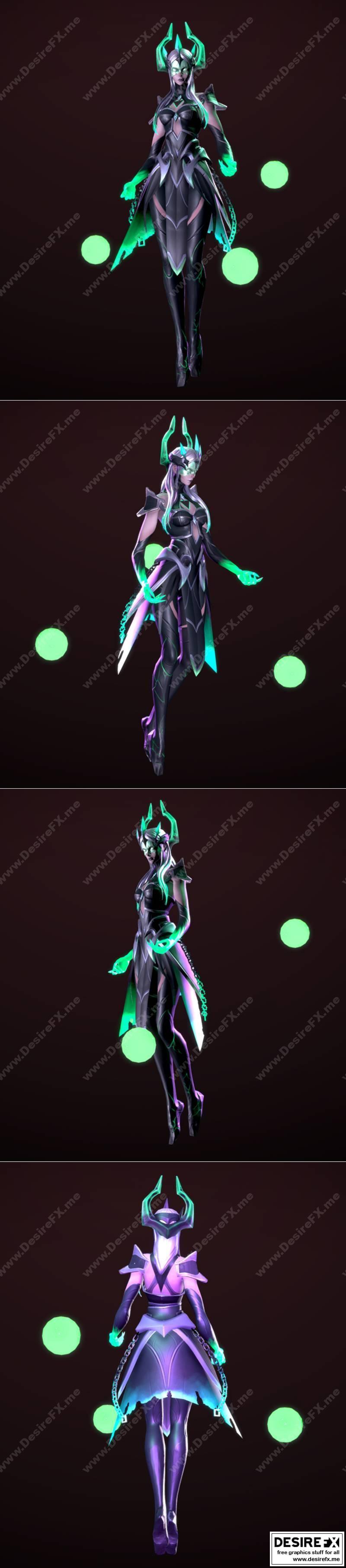 Syndra 3D打印模型|Syndra