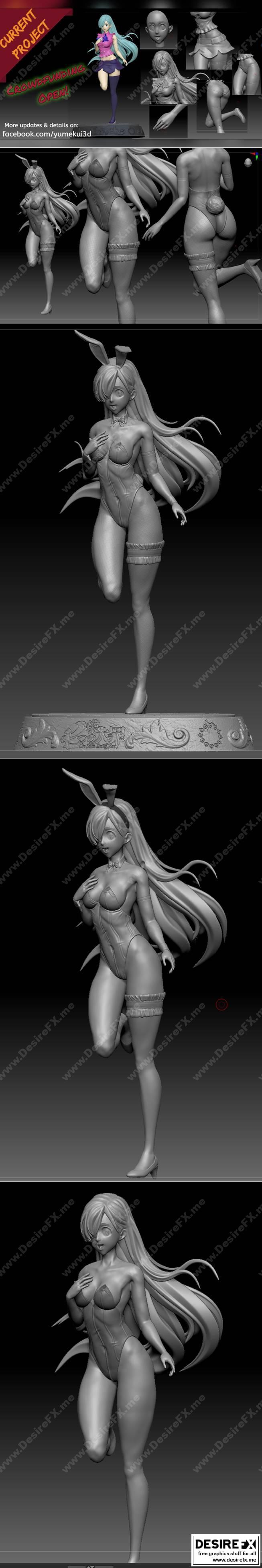 七宗罪 诺亚方舟 植村有希 3D打印模型|The Seven Deadly Sins – Nanatsu No Taizai – Elizabeth Liones