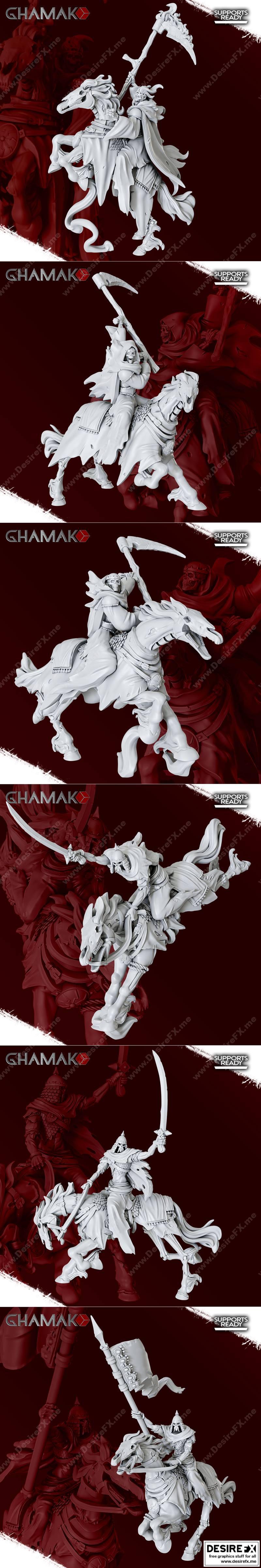 Ghamak - 《Nighthaunt》角色3D打印模型|Ghamak – Nighthaunt June 2022
