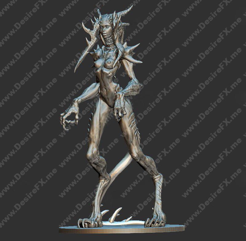 动漫《Succubus》角色3D打印模型|Succubus