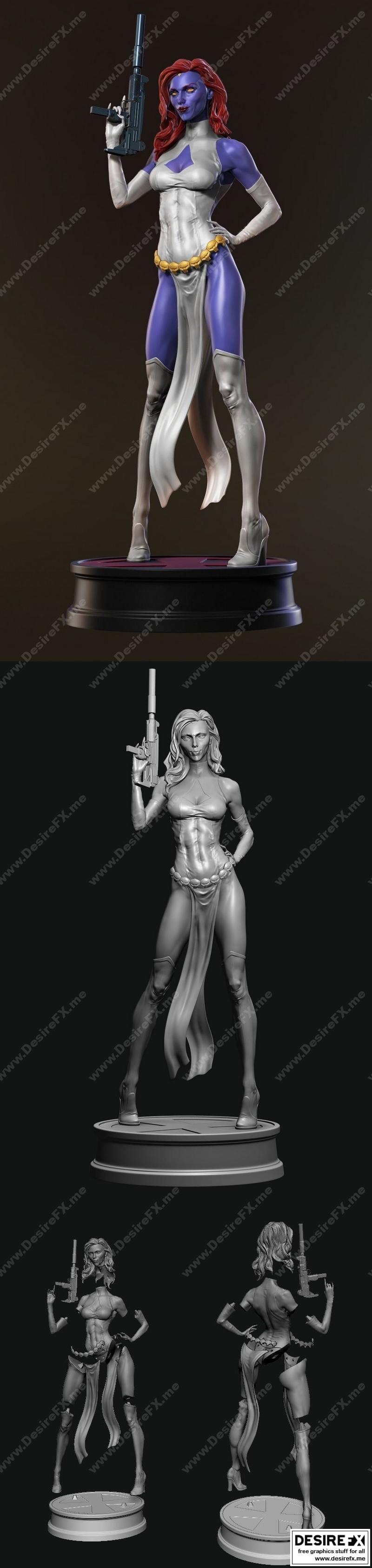 神秘幻境：赛博朋克2077-艾达·王-3D打印模型|Mystique