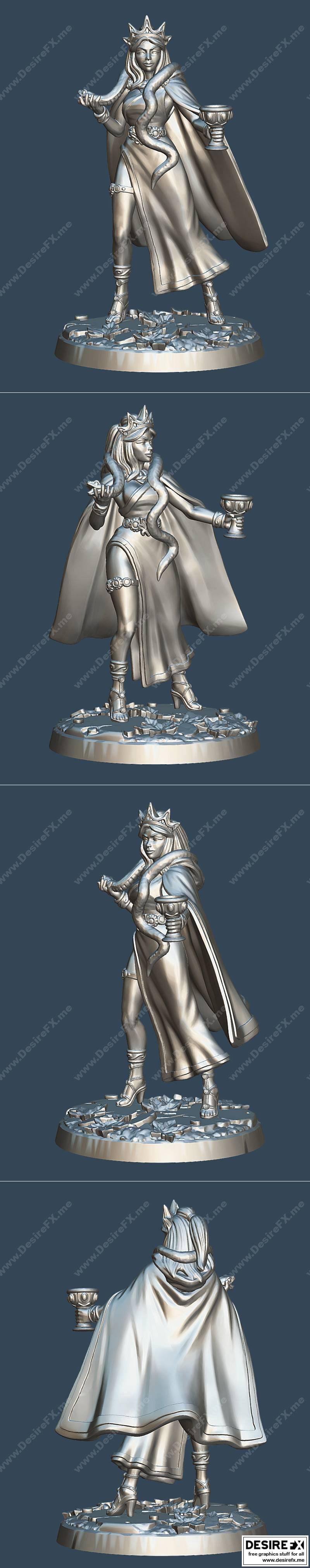 摩尔拉·阿特罗波斯 3D打印模型集|Moirai Atropos