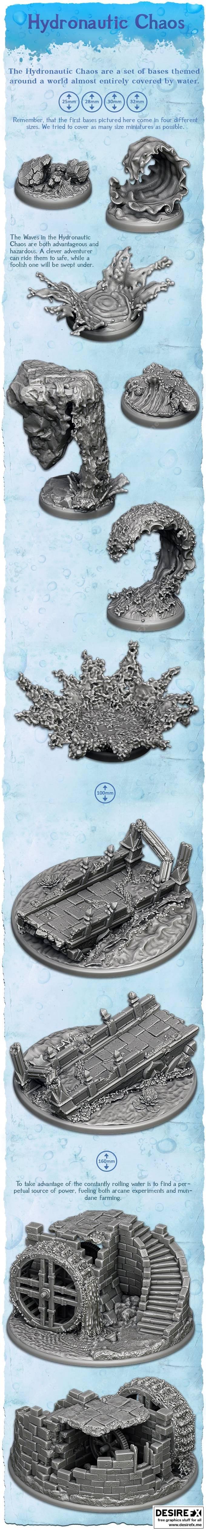 Solgood Creations 3D打印模型集：动漫游戏角色精选|Solgood Creations all bases