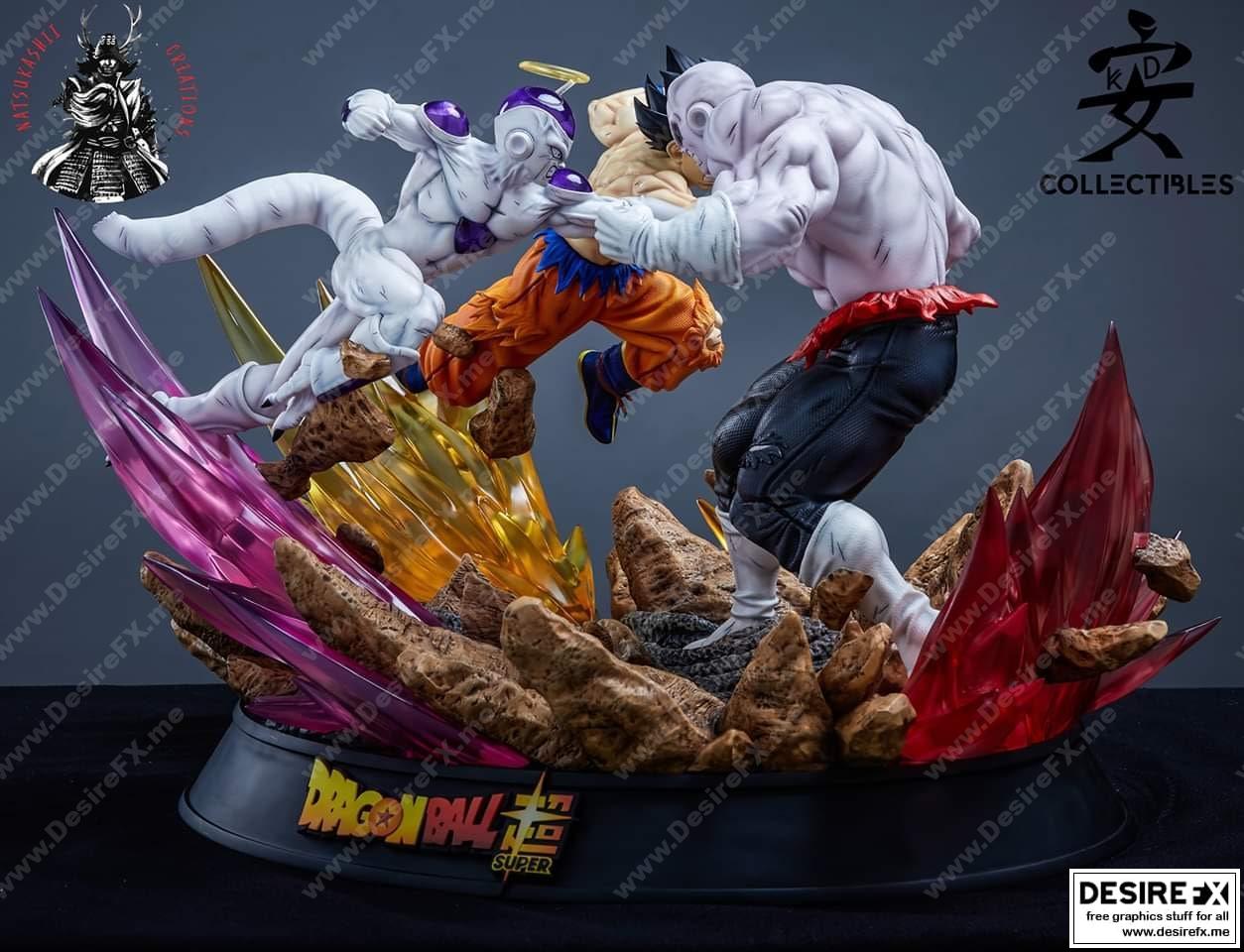 龙珠 悟空 3D打印模型|Dragon ball diorama