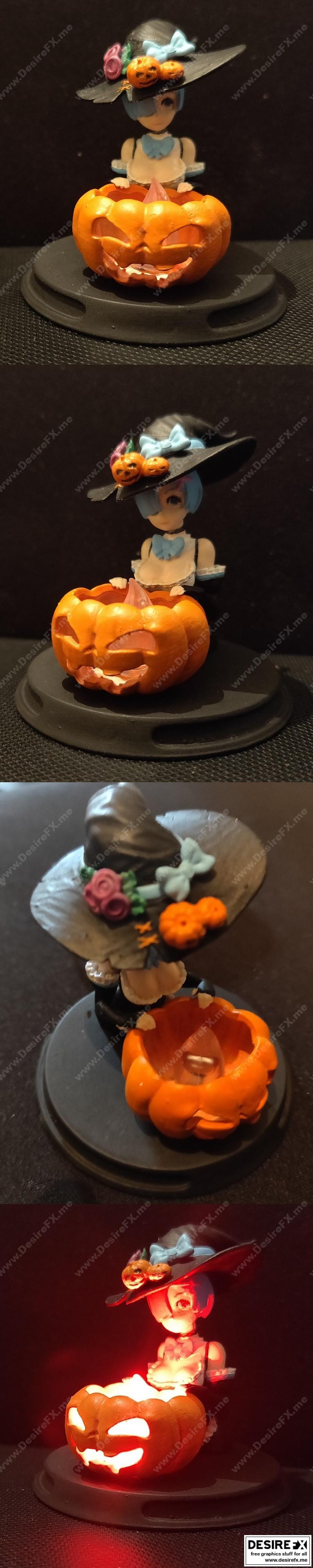 重制版Halloween：Re:Zero 三笠阿克曼3D打印模型|Halloween REM ReZero