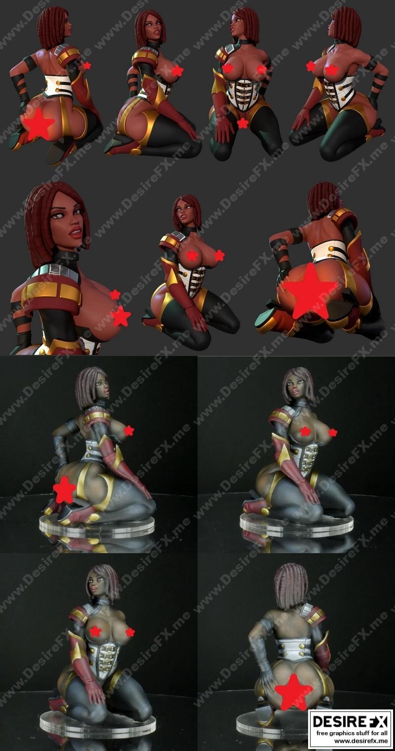 奢华导航者妮拉·梅尔西 3D打印模型|Glamorous Navigator Neila Mercy