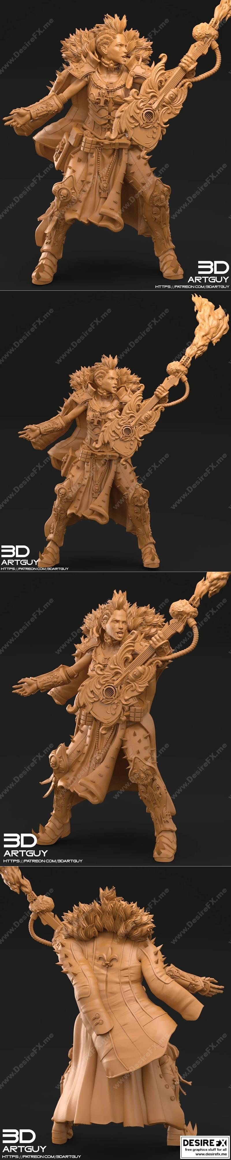 狂野朋克：赛博机械师3D打印模型|Zealot Punk