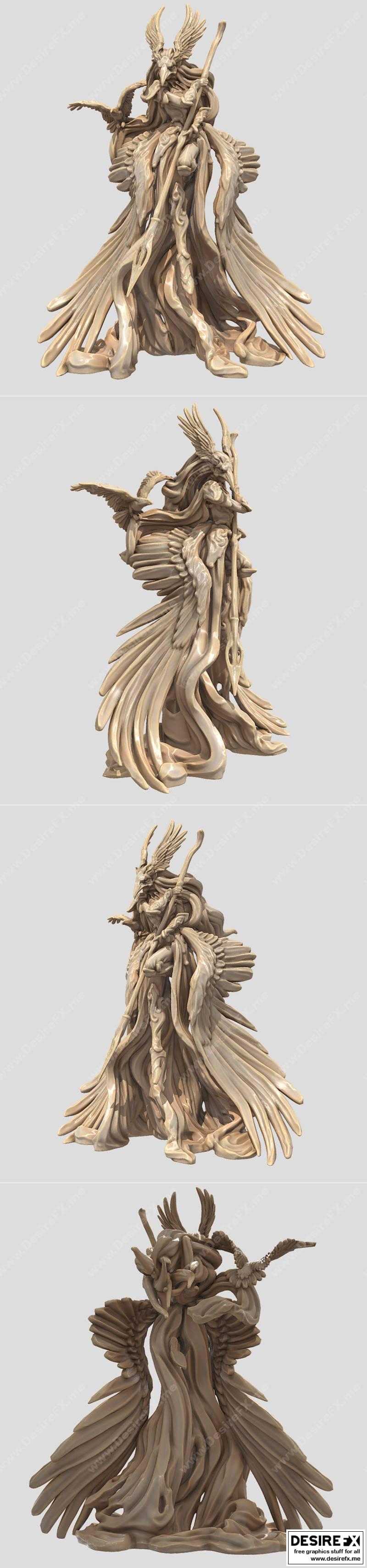 Vus - 《女武神》3D打印模型|Vus – Spear Maiden